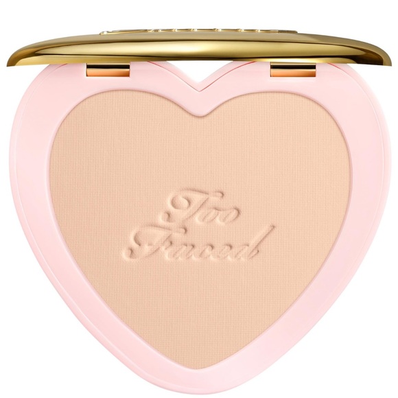 Too Faced Heart-Shaped Compact in Cream and Gold - Picture 1 of 3
